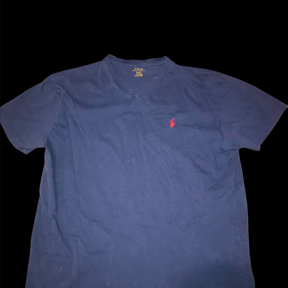 POLO RALPH LAUREN NAVY BLUE SHIRT